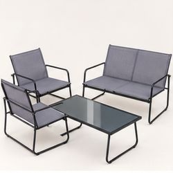 4-Piece Outdoor Patio Furniture Set