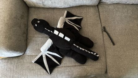 25” Minecraft Ender Dragon Pillow Stuffed Animal 