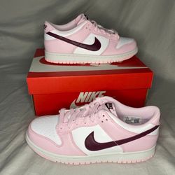 Nike Dunk Low GS Pink Foam  GS 7Y CW1590-601 7M/8.5W Sneakers