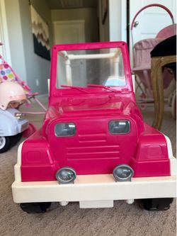 Our Generation 18” doll jeep