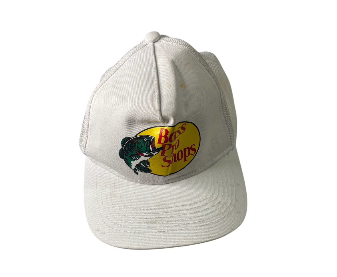 Bass Pro Shops White Mesh & Miami Dolphins SnapBack