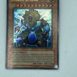 Konami Yugioh TCG Andro Sphinx (foil)