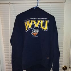 2010 Final Four Indianapolis West Virginia Men's Sweatshirt Hoodie Size XL In Good Condition 