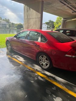 Chevrolet Impala Red 4-Door Sedan 2012