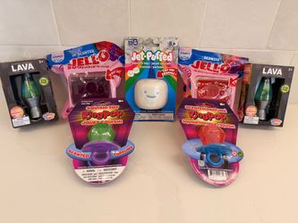 Jello Squishy Jet Puffed Marshmallow Ring Pop Lava Lamp Scyhlling Squishy Squishies