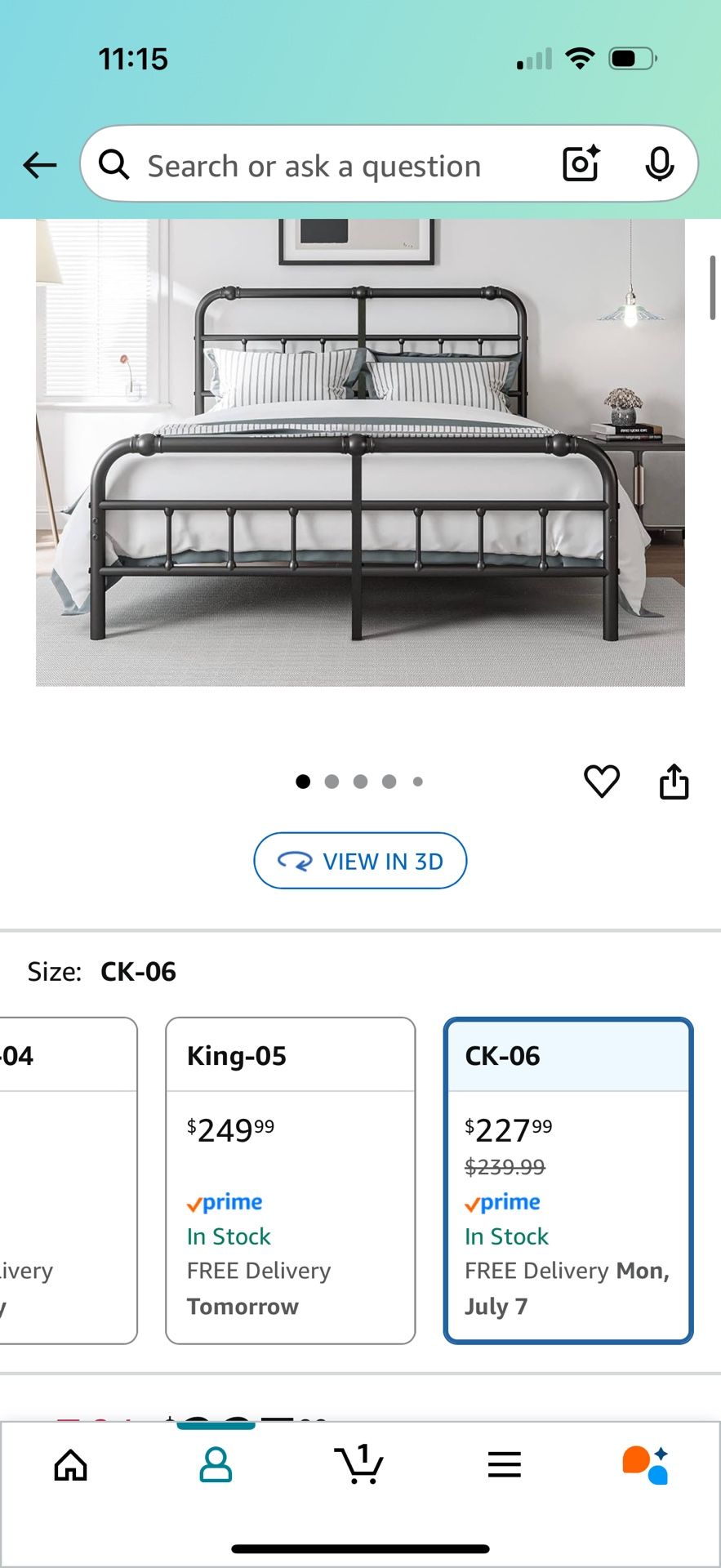California King Bed Frame 