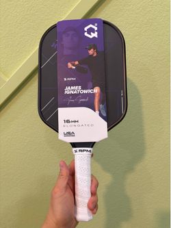 RPM Q2 elongated 16mm pickleball paddle