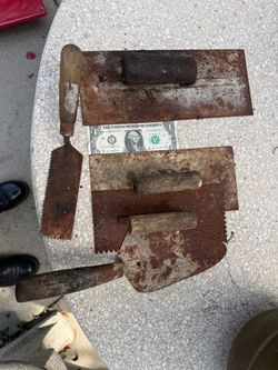 Cement trowels