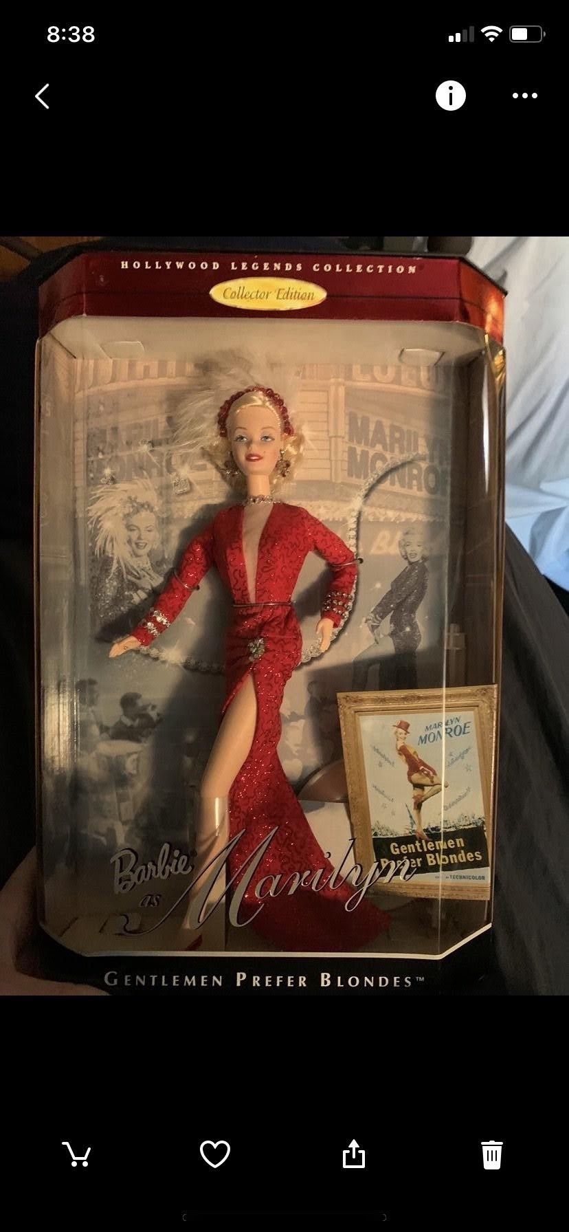 Marilyn Monroe Barbie Doll 