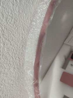 MEDIA LUNA LUZ LED .PINK