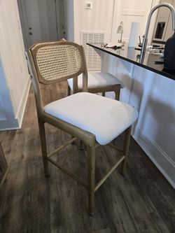 2 Wooden Chairs
