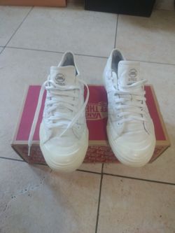 Adidas Match court White  White White D) 385 Men's Shoes Size us 9/5