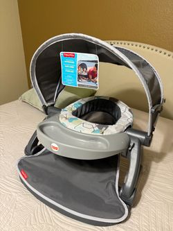 Fisher-Price Sit-Me-Up Floor Seat with Canopy