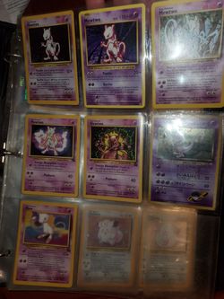 Mewtwo pokemon card