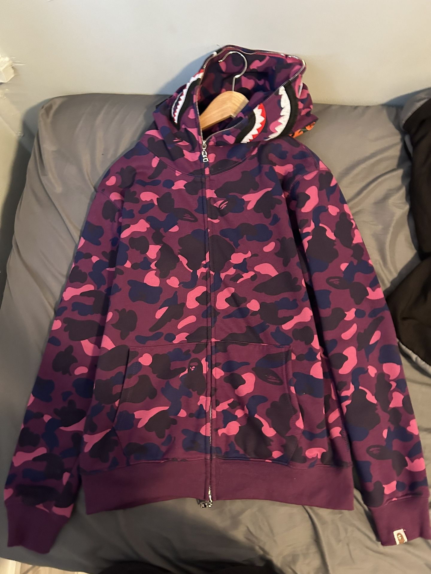 Purple Bape Hoodie