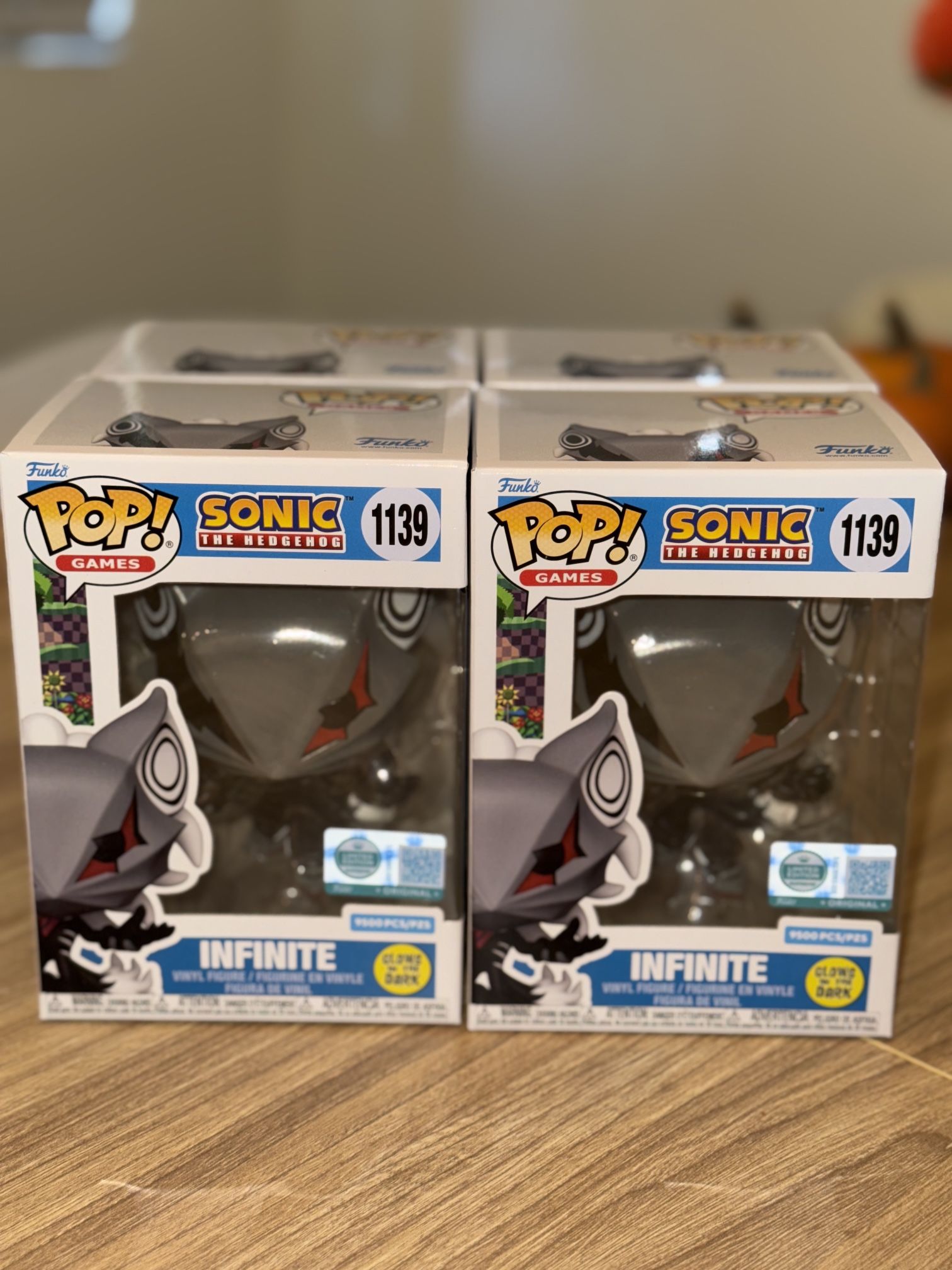 Funko POP! Sonic The Hedgehog Infinite (Glow) #1139 LE9500