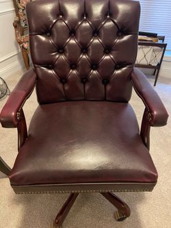 Leather chair