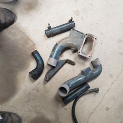 Marine engine intake parts.