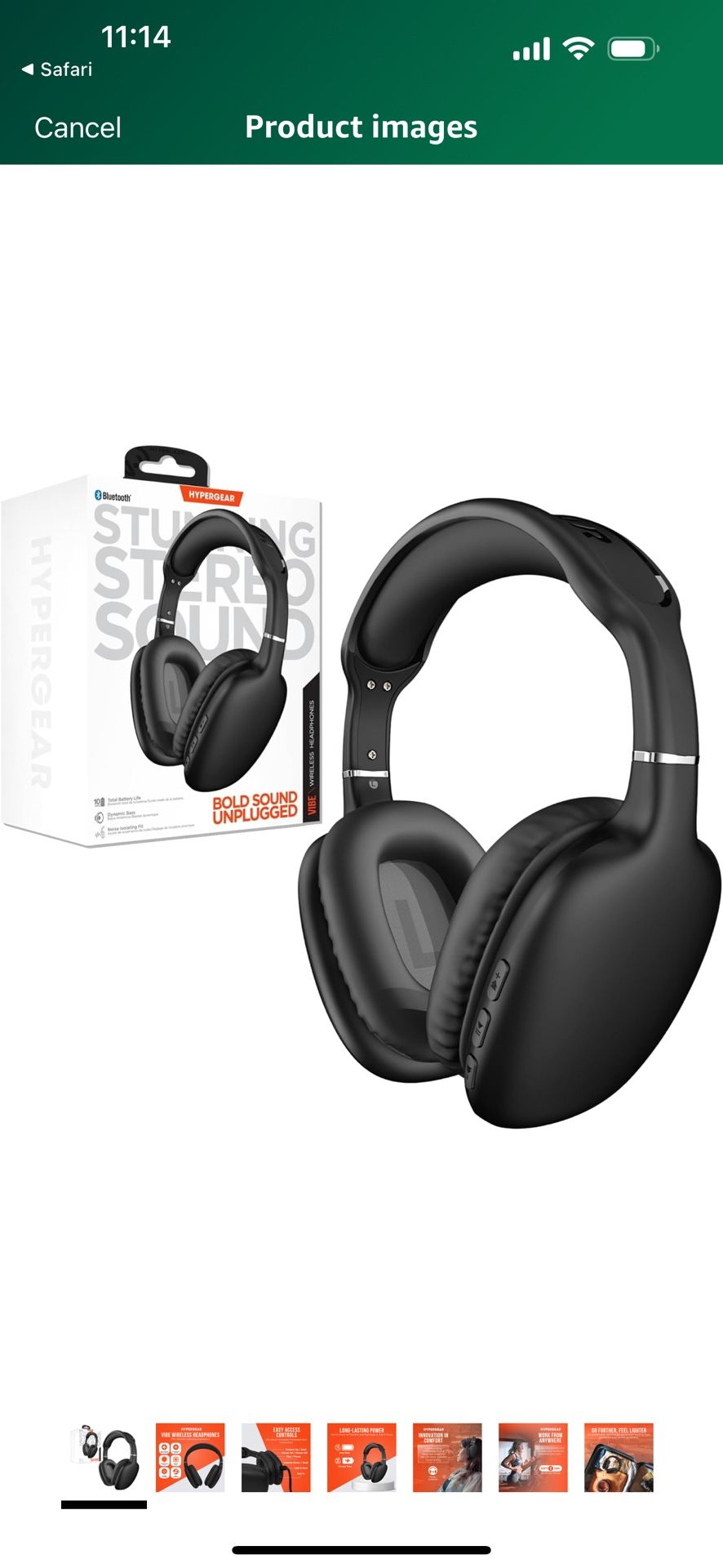 Brand New, Never Opened, Bluetooth Wireless Headphones