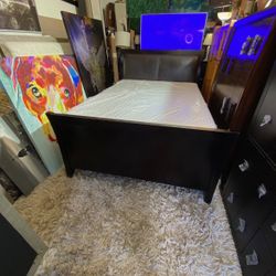Queen Bed Frame And Mattress