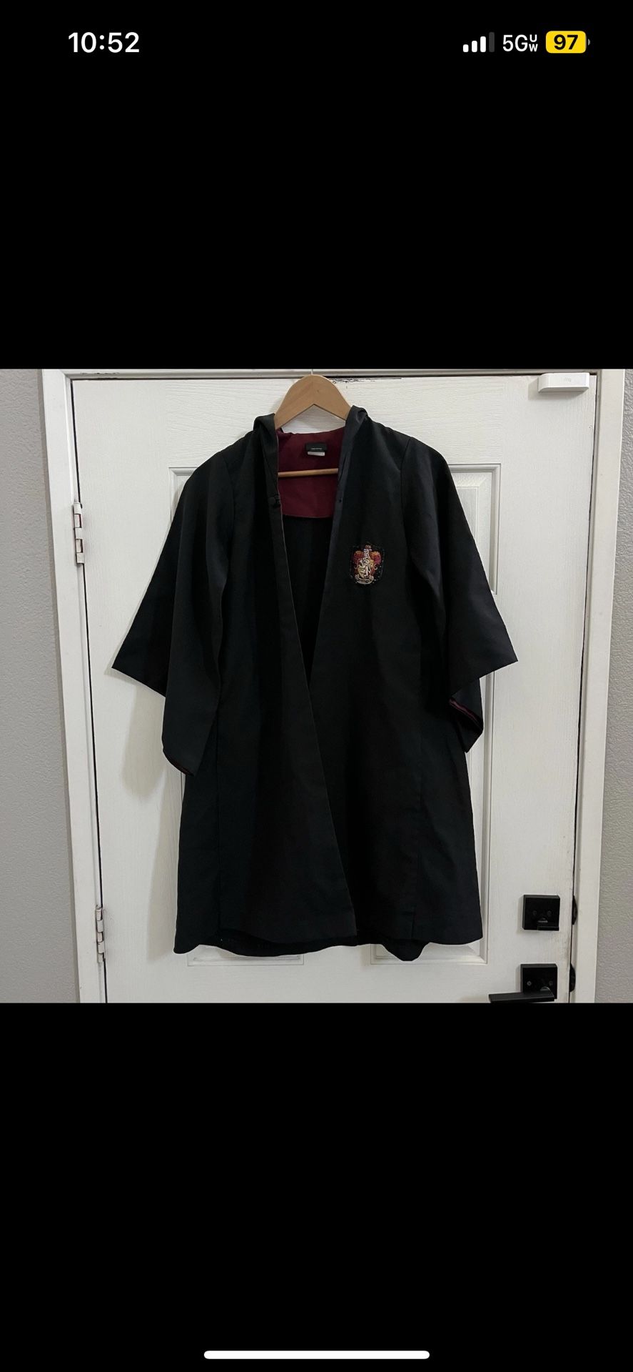 Harry Potter Robe Cloak Halloween Costume Size XXXS