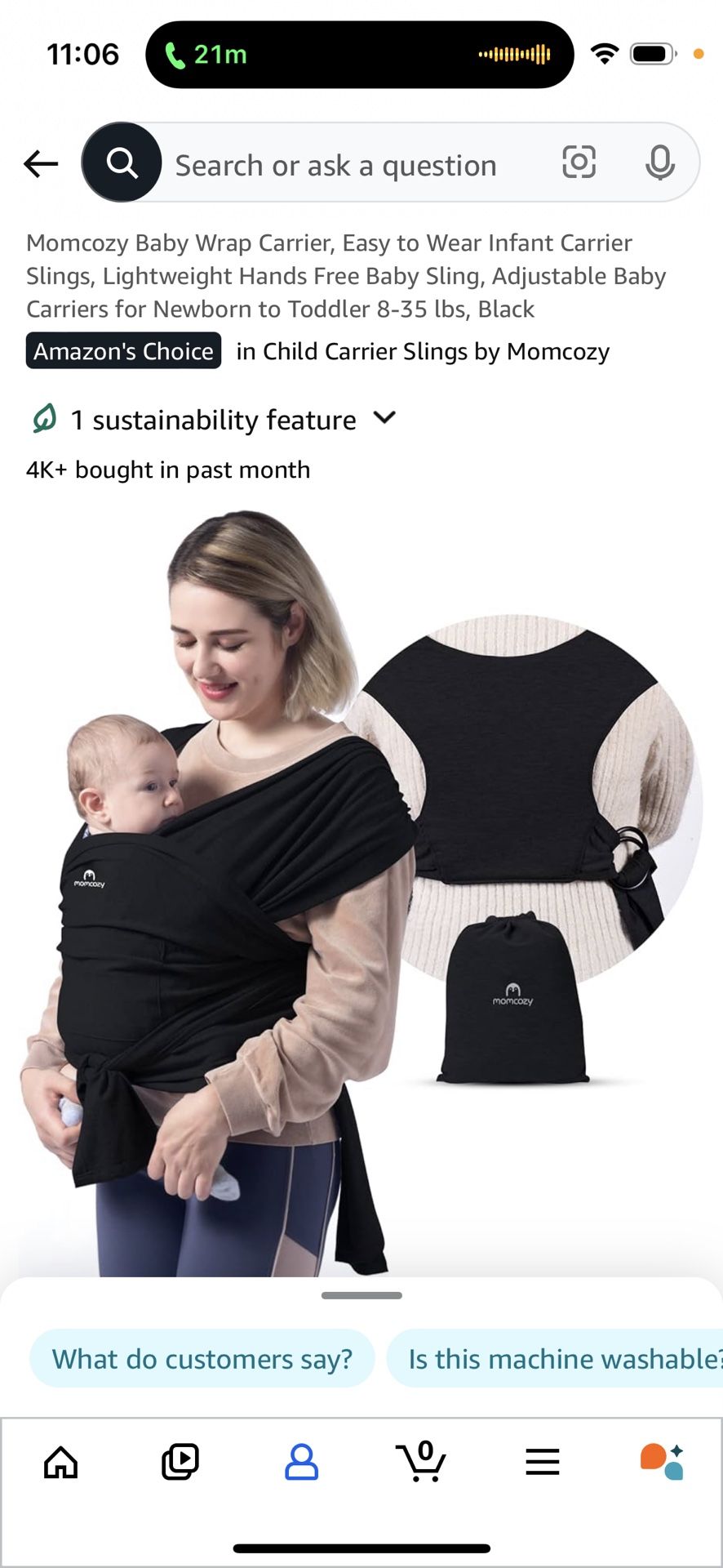 Momcozy Baby Carrier