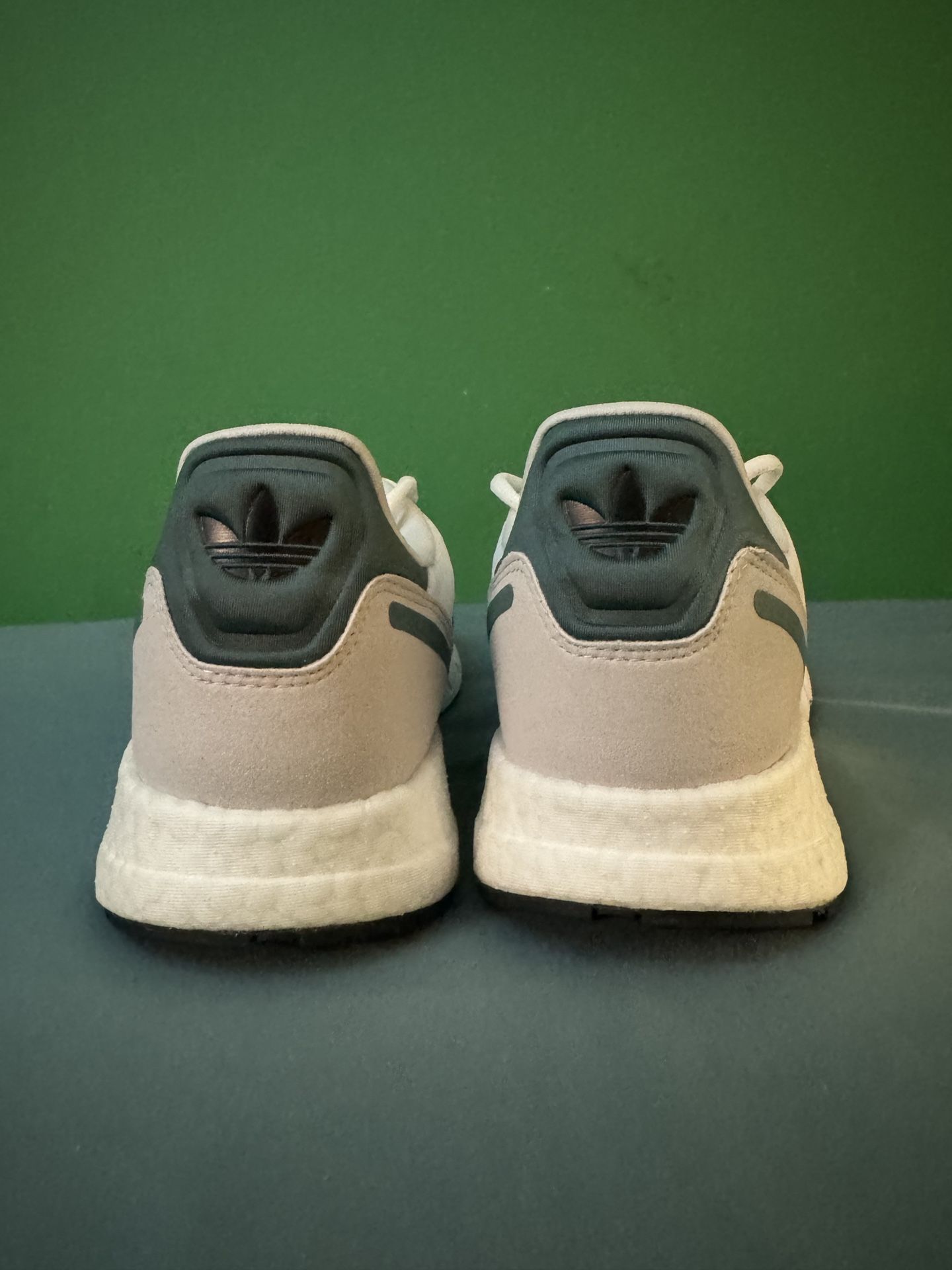 Adidas ZX 2K Boost White Hazy Emerald Size 11.5
