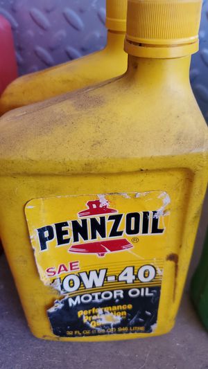 Photo Penzoil 10w-40 motor oil - 2 bottles