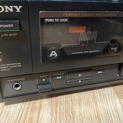 Sony TC-W530 Double Cassette Deck Made in Japan