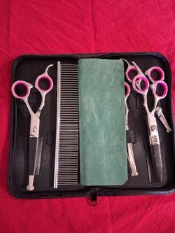 Pet Grooming Scissors Kit