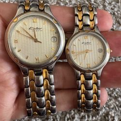 Vintage Kolber Genève Swiss Made Watches – $50 for Both