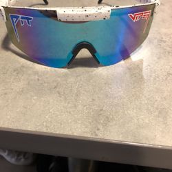 PIT VIPER Sunglasses Red And Blue Limited Edition