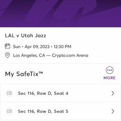 Laker Tickets Check The View 