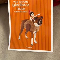 Dog Costume Gladiator Rider Halloween 