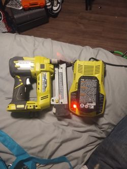 Ryobi AirStrike 18V Cordless Nail Gun with Charger