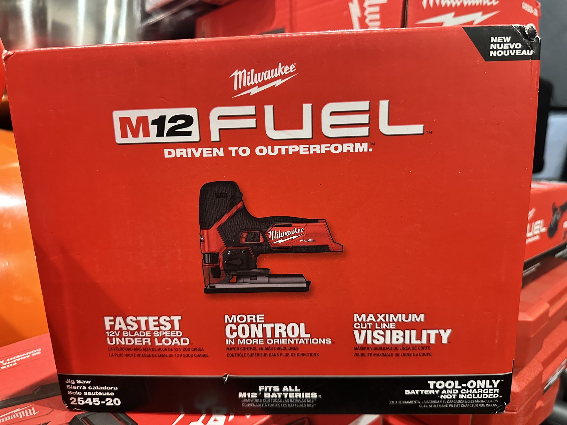 Milwaukee M12 Fuel Jigsaw Tool Only New $140 Firm Pick Up Only