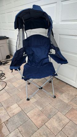 Brand New Beach Or Camp Chair With Shade 