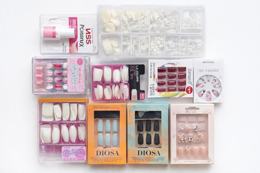Press-On Nail Bundle Lot – Glue, Tips & Multiple Sets – New