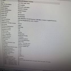 HP Desktop Windows 10 Home