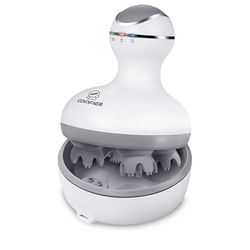 Electric Cordless Hair Scalp Massager（white）