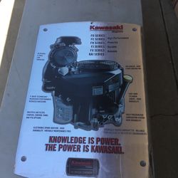 Kawasaki hard board sign 36”x24”