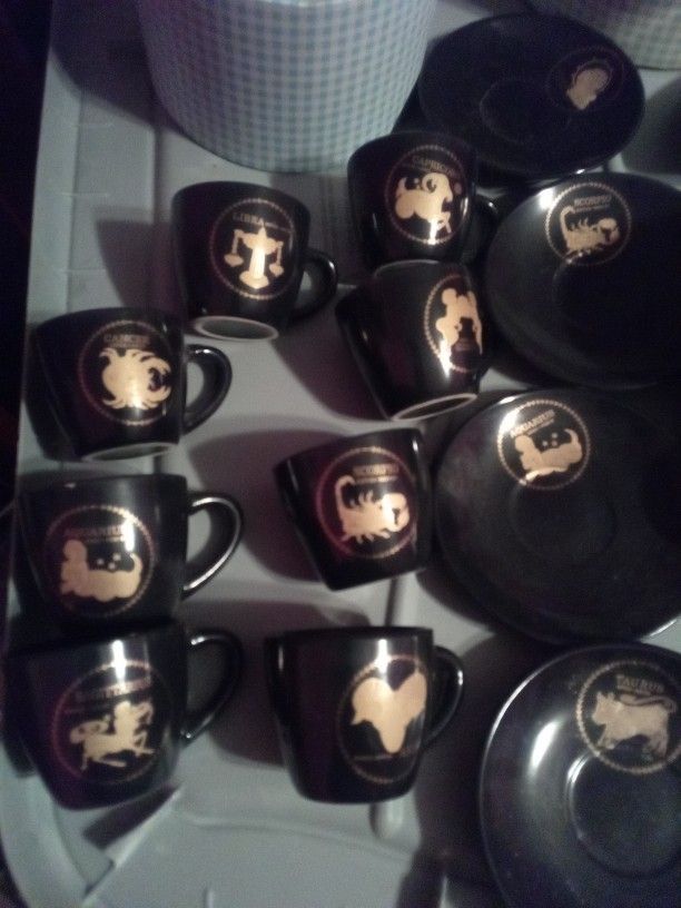 10 Piece Horoscope Sign Tea Set $50