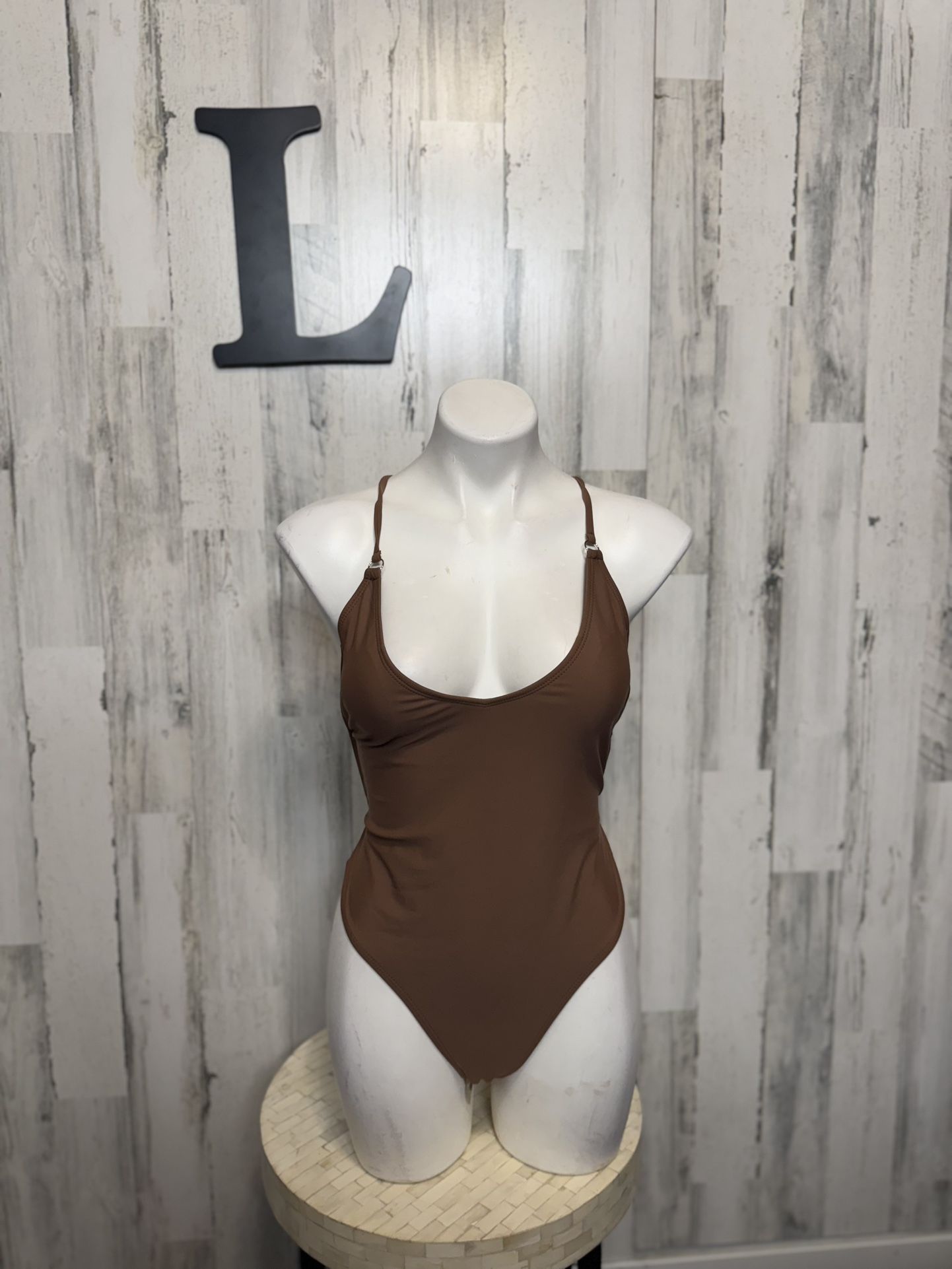 Brown Bodysuit