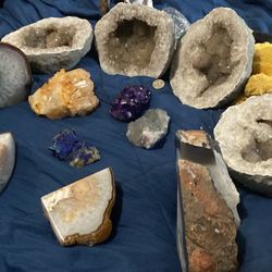 Minerals and geoid, precious gems