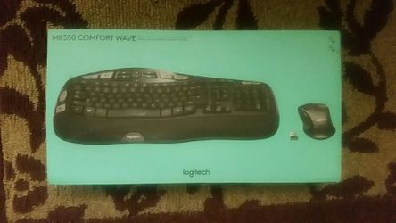 Logitech keyboard and mouse