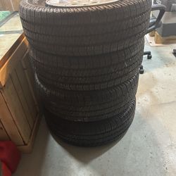 2 Sets Jeep Rim And Tire For Sale 