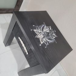 Black Side Table