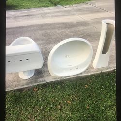 Bathroom Sink And Toilet