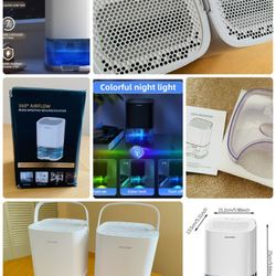 White Dehumidifier
