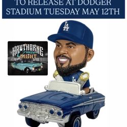 Dodger Tickets Ice Cube bobblehead Night May 12